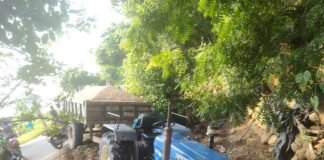 ఇసుక ట్రాక్టర్ ఢీ మహిళకు తీవ్ర గాయాలు