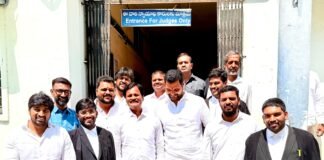 కోర్టుకు హాజరైన ఎమ్మెల్యే కుంభం అనిల్ కుమార్ రెడ్డి