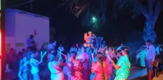 పెద్ద పోచారంలో కనకదుర్గమ్మ ఆగమన ఊరేగింపు