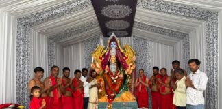 కల్లేపల్లిలో ఘనంగా దుర్గామాత ఉత్సవాలు ప్రారంభం