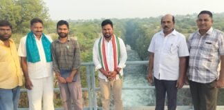 నాగార్జునసాగర్ ఎడమ కాలువకు నీటి విడుదల
