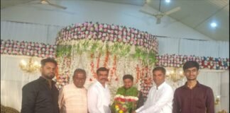 వివాహ వేడుకలో టీవైజేఎఫ్ రాష్ట్ర ఎగ్జిక్యూటివ్ మెంబర్ ఎండీ అభేద్