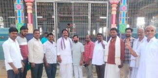 శ్రీ చాముండేశ్వరి ఆలయాన్ని దర్శించుకున్న కామారెడ్డి ఎమ్మెల్యే వెంకటరమణ రెడ్డి