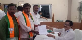 జెట్పీటిసిగా బోయ గోపాల్ నామినేషన్