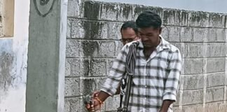 జానకి నగర్లో సర్పంచ్ భర్త సేవా స్ఫూర్తి