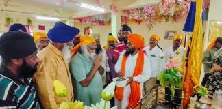 గురునానక్ మందిర్ కమాన్ల నిర్మాణానికి భూమిపూజ చేసిన జగ్గారెడ్డి