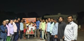 13 వ డివిజన్ విద్యుత్ నగర్ కాలనీలో సీసీ రోడ్ల నిర్మాణం