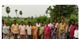 మహిళా సంఘ భవన నిర్మాణానికి భూమి పూజ