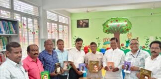 ఆరుట్ల తెలంగాణ పబ్లిక్ పాఠశాలను సందర్శించిన మాజీ మంత్రి జి. చిన్నారెడ్డి