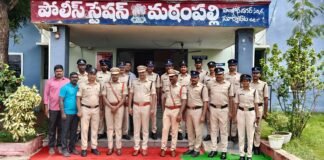 మఠంపల్లి పోలీస్ స్టేషన్ను తనిఖీ చేసిన కోదాడ డీఎస్పీ.
