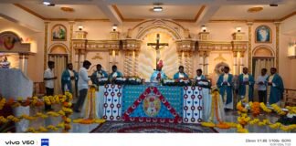 పోరుమామిళ్లలో వైభవంగా పరిశుద్ధ జపమాలరాణి మహోత్సవాలు భక్తిశ్రద్ధలతో ముగిసిన మూడు రోజుల చర్చి తిరునాళ్లు – ముగింపు వేడుకల్లో పాల్గొన్న నెల్లూరు పీఠాధిపతి శ్రీ శ్రీ శ్రీ ఎం.డి. ప్రకాశం తండ్రి